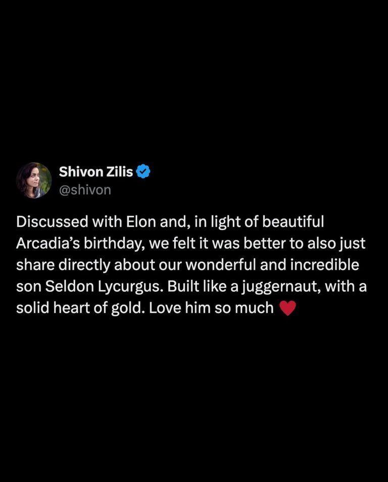 Snapinst.app_482093652_18158203255352449_7320708315346767345_n_1080-768x953 Elon Musk Welcomes Baby Seldon Lycurgus with Shivon Zilis: The Meaning Behind the Unique Name!