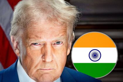 President Donald Trump announces reciprocal tariffs on India during a press conference at the White House, signaling a strategic shift in US trade policy.