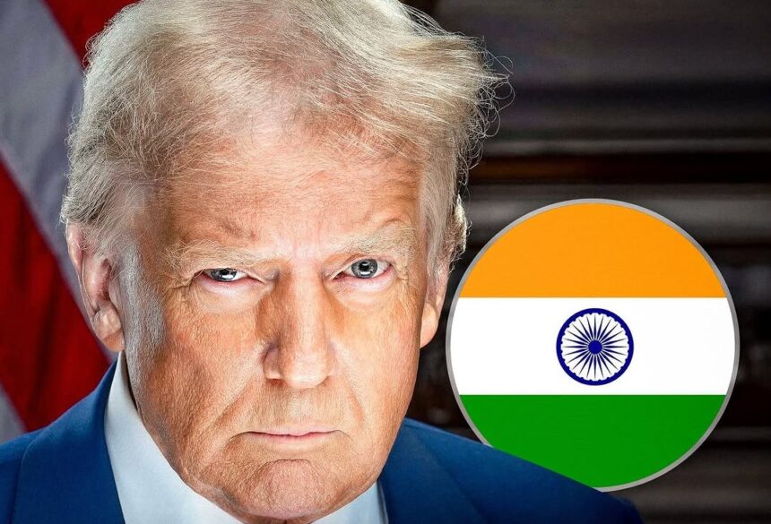 President Donald Trump announces reciprocal tariffs on India during a press conference at the White House, signaling a strategic shift in US trade policy.