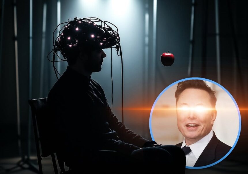 Neuralink Mind Control: Image of a futuristic head with neural connections, representing Neuralink's technology.